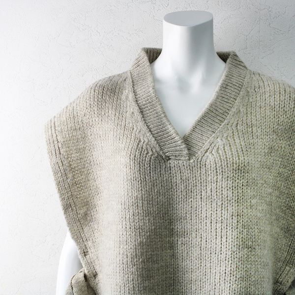 美品 2021AW nest Robe ネストローブ 01214-1018 ウールオープン 美品 2021AW nest Robe ネストローブ 01214-1018 ウールオープン
