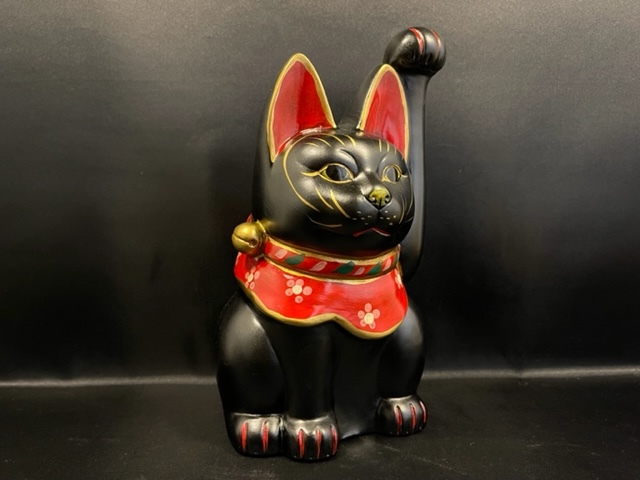 招き猫 黒猫 オブジェ 招き猫 置物 黒 の人気商品一覧・価格比較