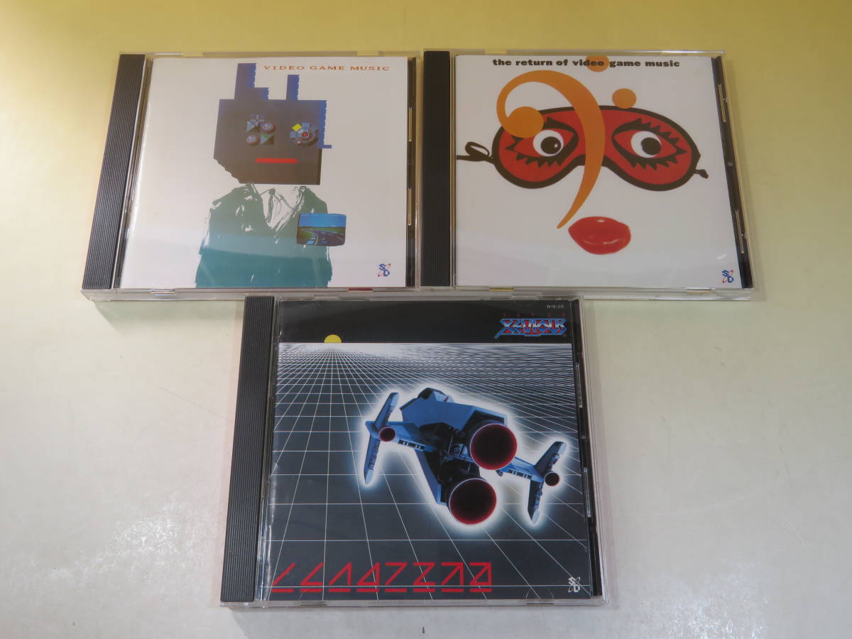 中古】NAMCO TRILOGY BOX 3枚組 ナムコ・ビデオゲーム・ミュージック