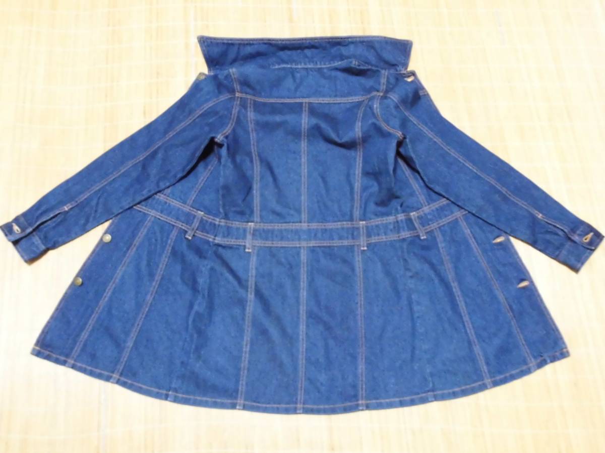 デニム ミニ丈ワンピース サイズ ｍ 着丈 80 ジーンズ 綿100 生地 前開き Mサイズ 売買されたオークション情報 Yahooの商品情報をアーカイブ公開 オークファン Aucfan Com