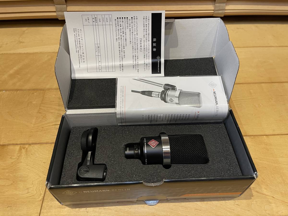 人気のブラックカラー☆NEUMANN(ノイマンノイマン) TLM102☆極美品