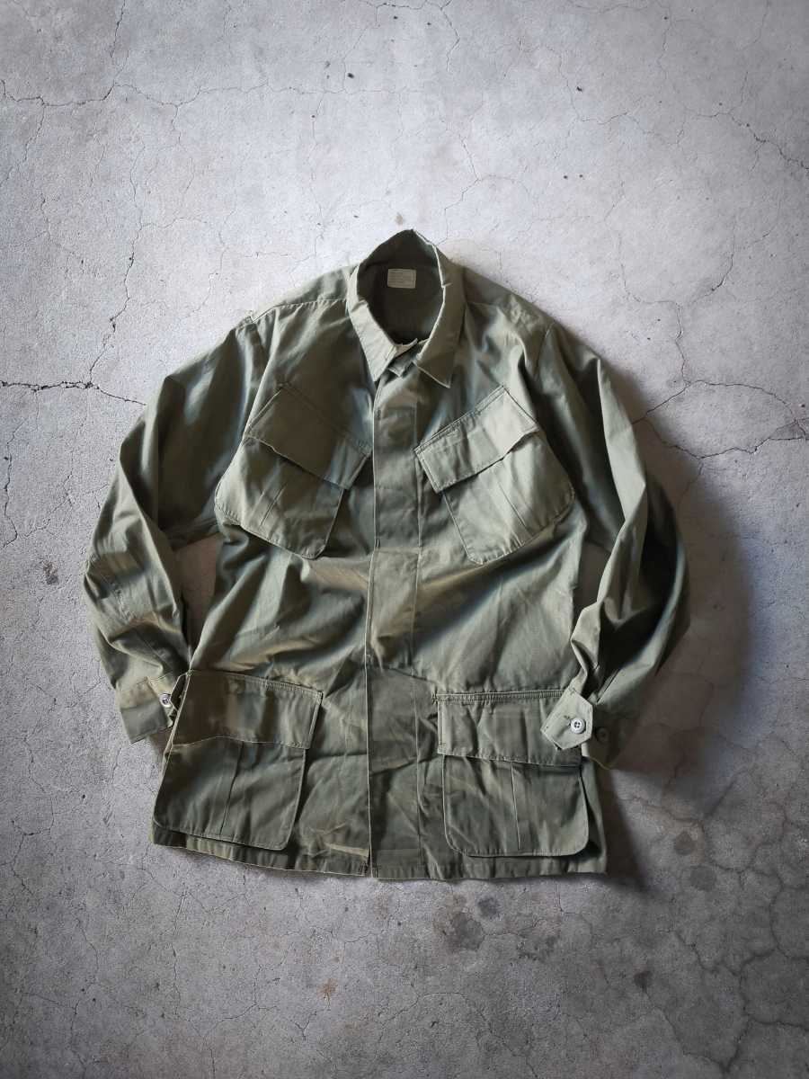 60s【デッドストック】69年 US ARMY 4th ジャングルファティーグ