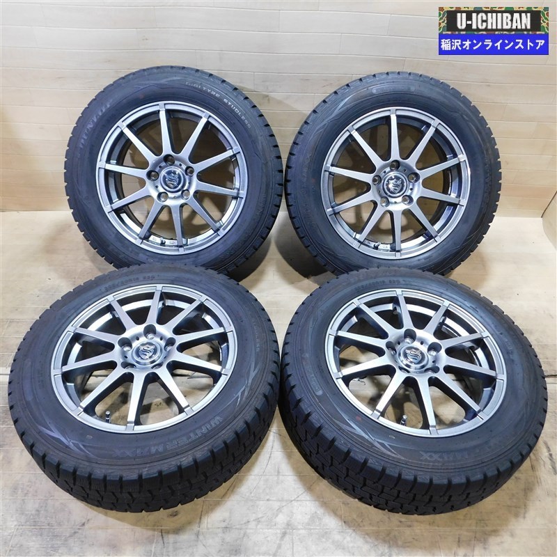2026 205/60R16 ノア ヴォクシー 等 S 6.5-16+53 5H114.3 ダンロップ WM01 16インチ スタッドレス 4本セット 009(スタッドレスタイヤ)｜売買されたオークション情報、yahooの商品情報をアーカイブ公開 - オーク 5穴