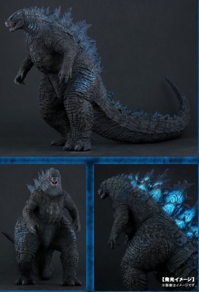 輸送箱未開封 東宝大怪獣シリーズ ゴジラ(2019) 少年リック 限定版 