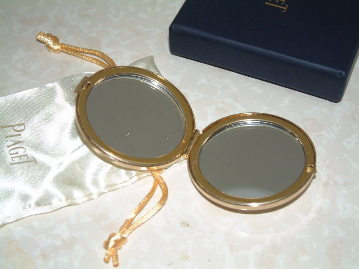 □本物PIAGET鏡コンパクトミラー未使用非売品□ピアジェそその10 