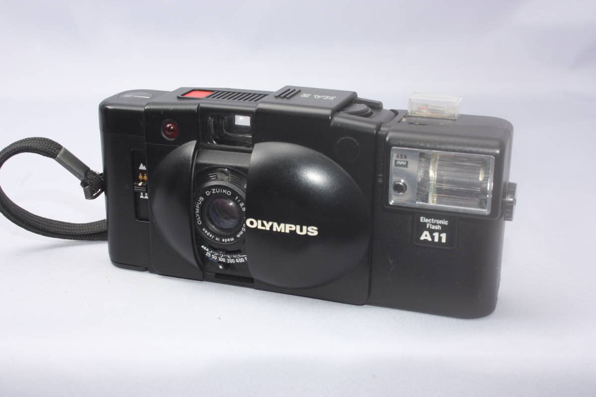 名機 オリンパスXA2 A11付（動作未確認につきジャンク扱い） 家電、AV