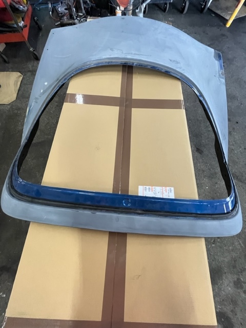 RE雨宮製FD3S RX－7用ドライカーボンリアーゲート中古品凄く