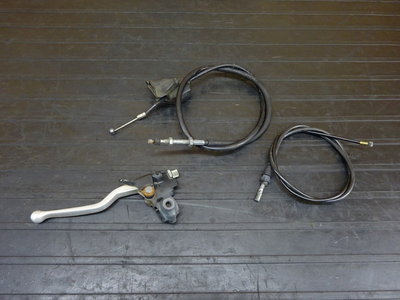 FTR223 MC34 : GRAKSOTO クラッチレバー オートバイ レバー ブレーキクラッチレシ ホルダー★MC34★ロンスイ・スカチューン仕様より取り外し★★☆bzaif★FTR0817-400★508 クラッチ FTR223★クラッチ ブレーキ 中古バイクパーツ販売専門店アイラブモーターFTR223 210830FTR223(MC34-1201)□ デコンプレバー レバーの通販