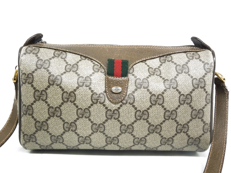 10 28-472530-02 [Y]【A】GUCCI グッチ 89 02 018 ショルダーバッグ GG 