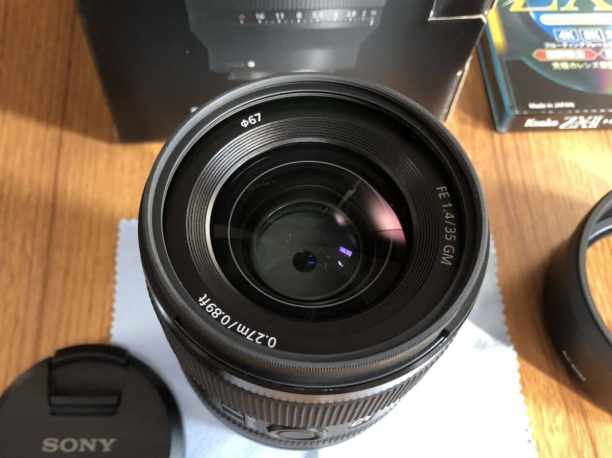 SONY ソニー GM単焦点レンズ FE35mm F1.4 GM 35mm GM F1.4 デジタル一眼
