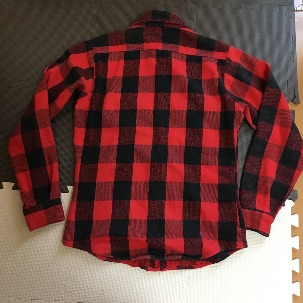 Dakota ネルシャツ ヴィンテージ USA製 ダコタ FIVE BROTHER 中古 S