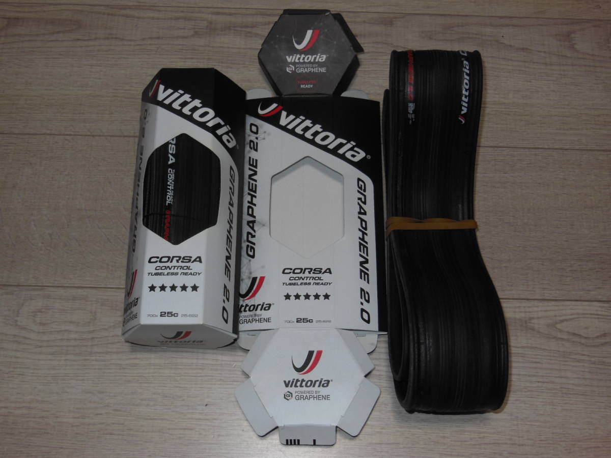 VITTORIA ヴィットリア　CORSA CONTROL チューブレスレディ　GRAPHENE　2.0_2