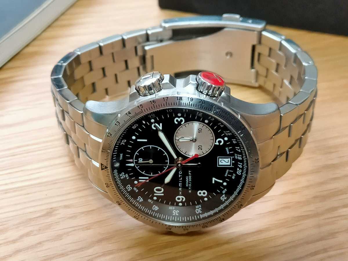 HAMILTON KHAKI E.T.O 251.292 H776120 ハミルトン カーキ 42mm デイト 