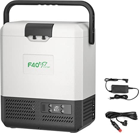 新品☆F40C4TMP ポータブル冷蔵庫 車載冷蔵庫 8L -20℃～20℃調整可