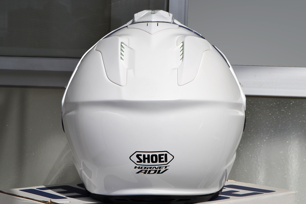美品】SHOEI HORNET ADV：白・サイズXL（61cm）【半年前購入・使用10回 