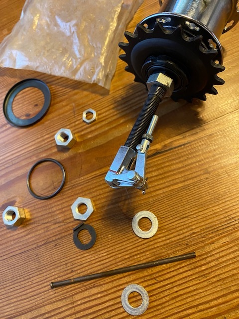 稀少新品 シマノ333 3スピードハブ 軽快車 実用車 軽運搬車 60年代 超レア 新品 3.3.3.シマノ 3－Speed 3スピードハブ② 内装式 3段変速機