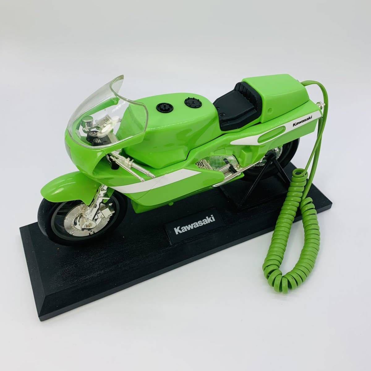 バイク型 電話機 Kawasaki YE-500 YE-500 Kawasaki ユピテル工業株式会社 バイク型固定電話 - メルカリ