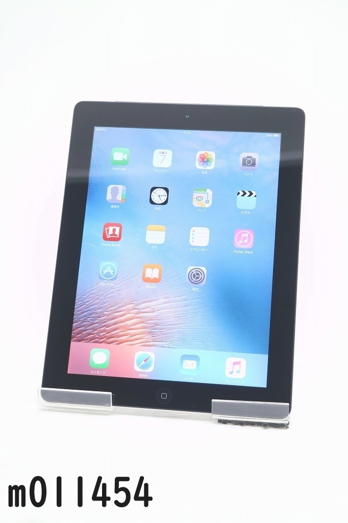 白ロム SoftBank SIMロックあり Apple iPad2 Wi-Fi+Cellular 64GB iOS9.3.5 ブラック MC775J/A 初期化済 【m011454】