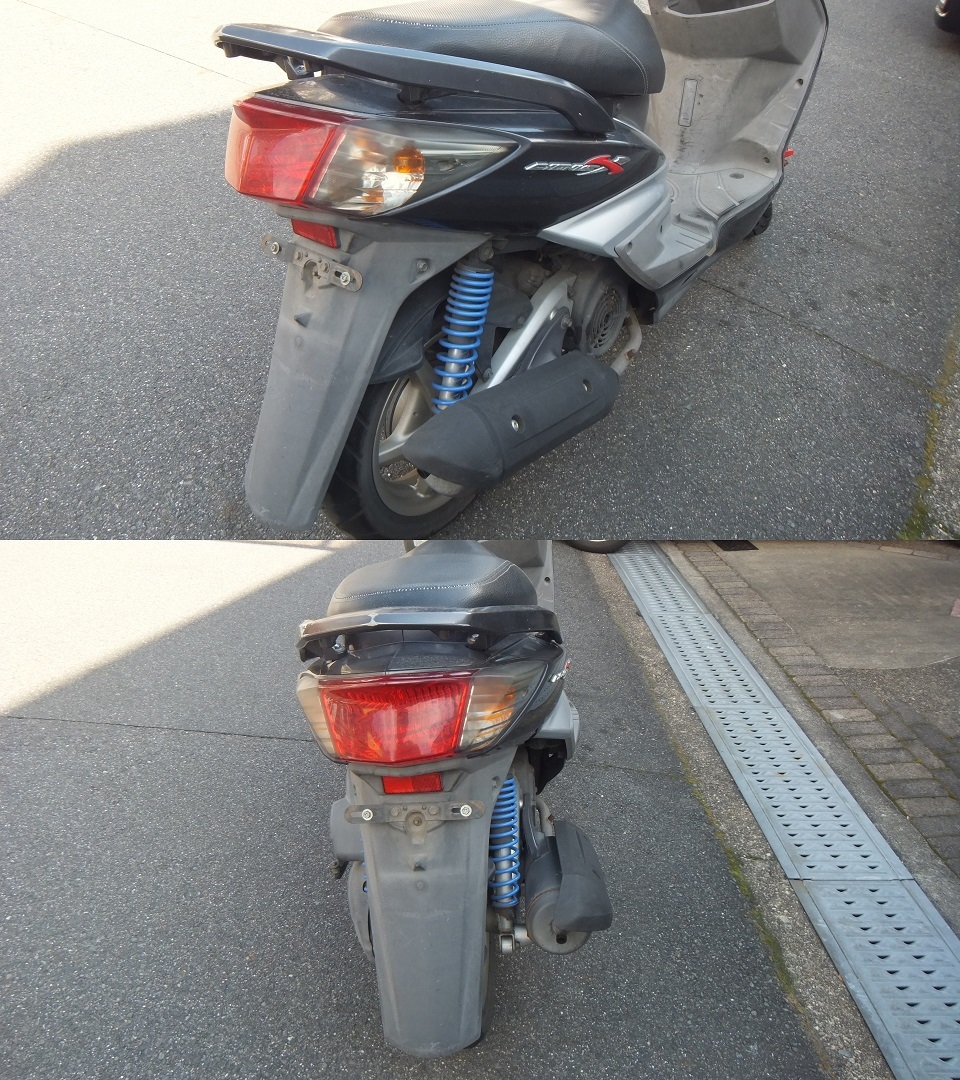京都 南部発 ヤマハ シグナスX 2型 台湾 SE37 SE44 書類付 廃車済 部品 