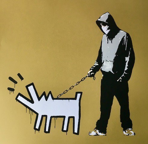 Banksy CHOOSE YOUR WEAPON WCP SCREEN PRINT バンクシー シルク