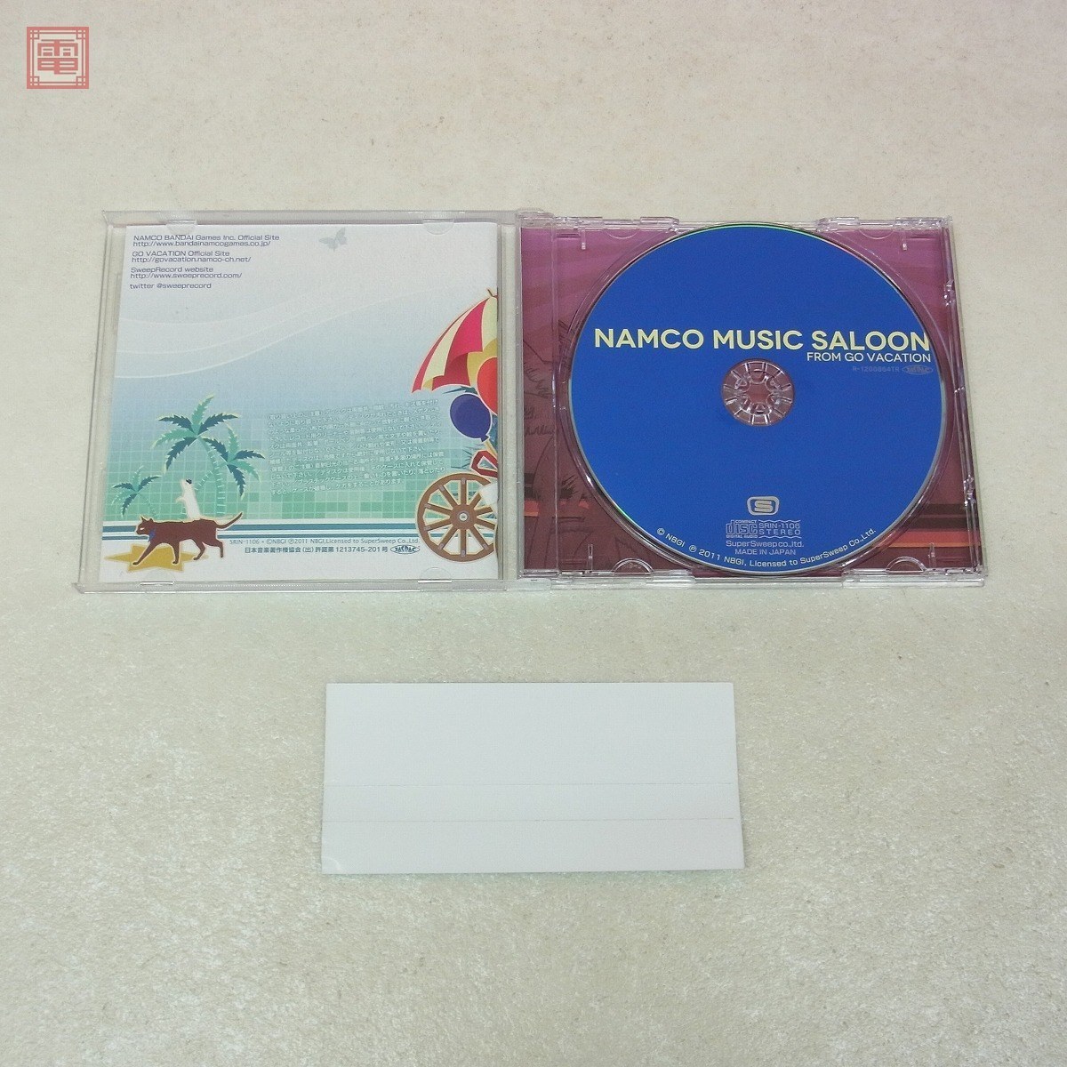 CD ナムコ ミュージックサルーン フロム ゴー バケーション NAMCO 