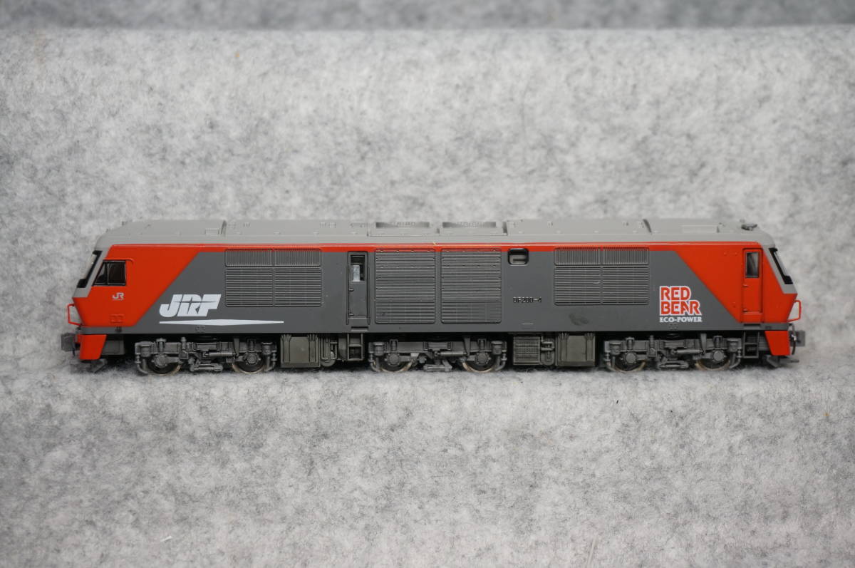 ★希少★新品　NゲージKATO 『RED BEAR』DF200 中古】7007-1 DF200 RED BEAR ディーゼル機関車 ♪常点灯対応♪ KATO DF200