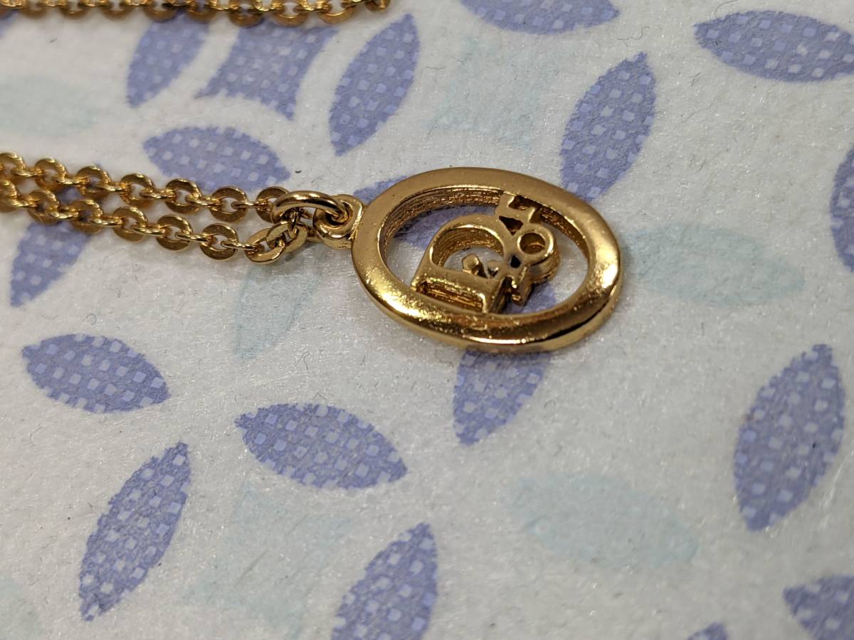 パケ無料】正規美品 Christian Dior クリスチャンディオール CDロゴ 