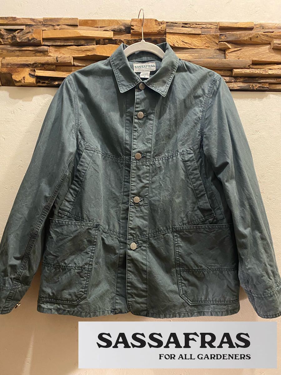 新作入荷，大得価 ササフラス SASSAFRAS ワークジャケット Sサイズ カーキ グリーン エンジニアードガーメンツ アメカジ ブルゾン(Sサイズ)｜売買されたオークション情報、yahooの商品情報をアーカイブ公開 - オ ジャンパー、ブルゾン一般