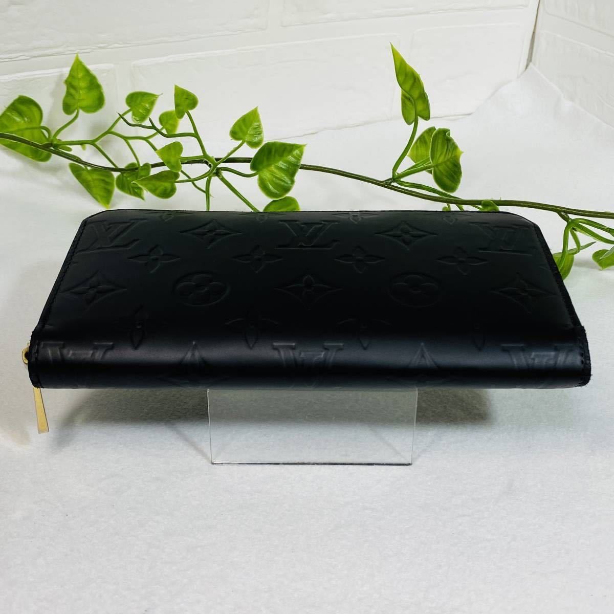 極美品〕LOUIS VITTON ルイ・ヴィトン ヴェルニ ジッピーウォレット 黒 