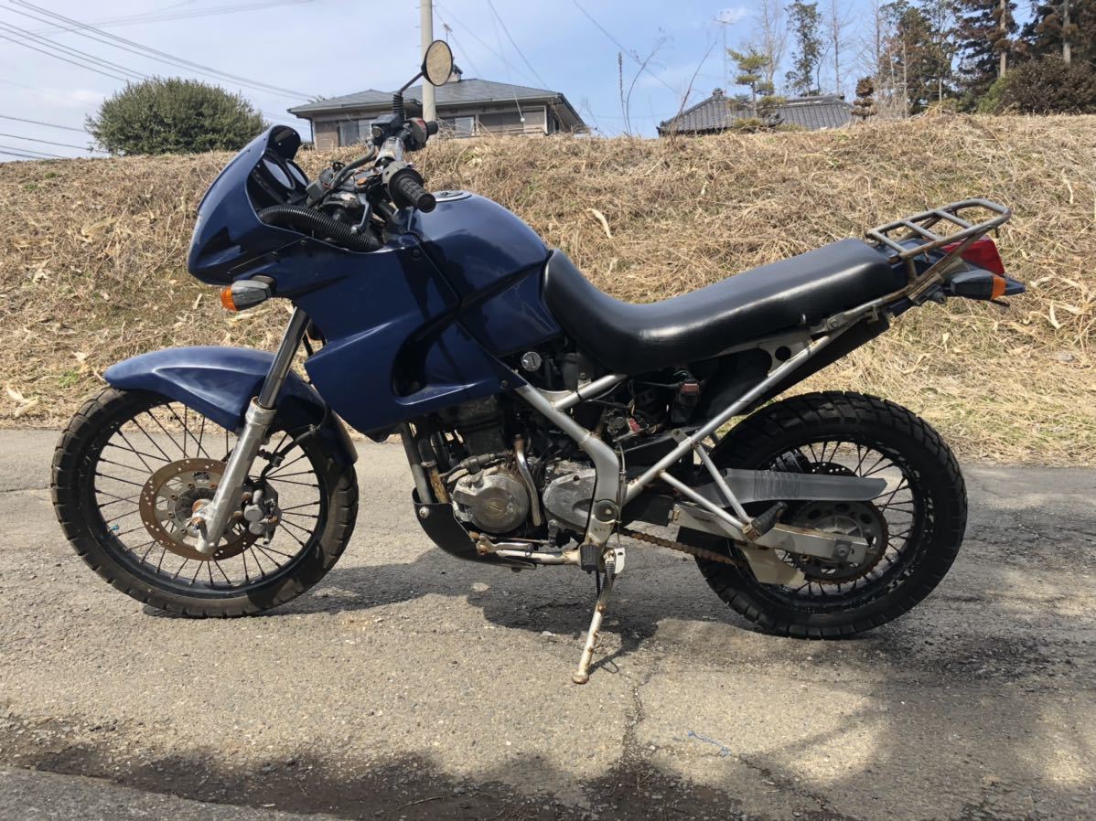 激レア希少車!? カワサキ KLE250 アネーロ LE250A 書付き 現状 部品  