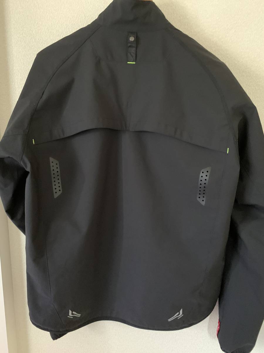 Kushitani K-2342 Stretch Windbreaker, Gray⁄White, XL