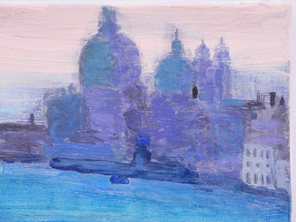 すので ヤフオク 油彩 松田環 ベネチア風景 Sm 未使用品 真作 しておりま