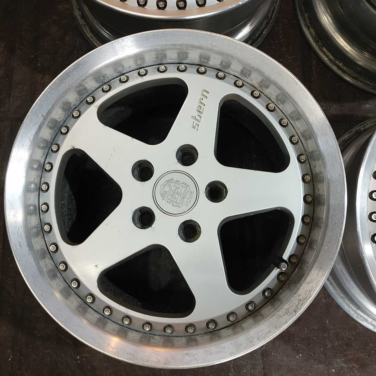 ☆ stern シュテルン【 16 × 8j 7.5j +27 pcd114.3 5穴 】4本 セット 