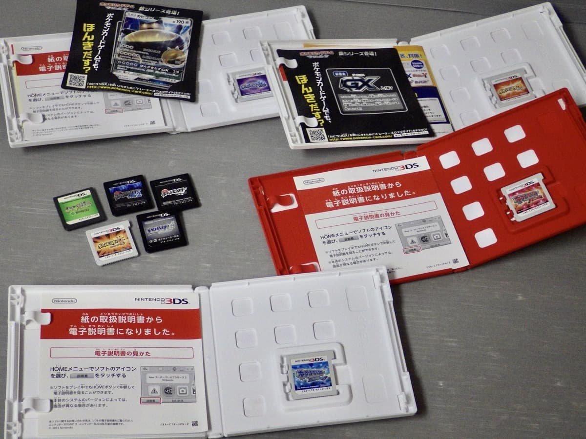 まとめ売り！ポケットモンスターDS/3DSソフトまとめて9点セット 