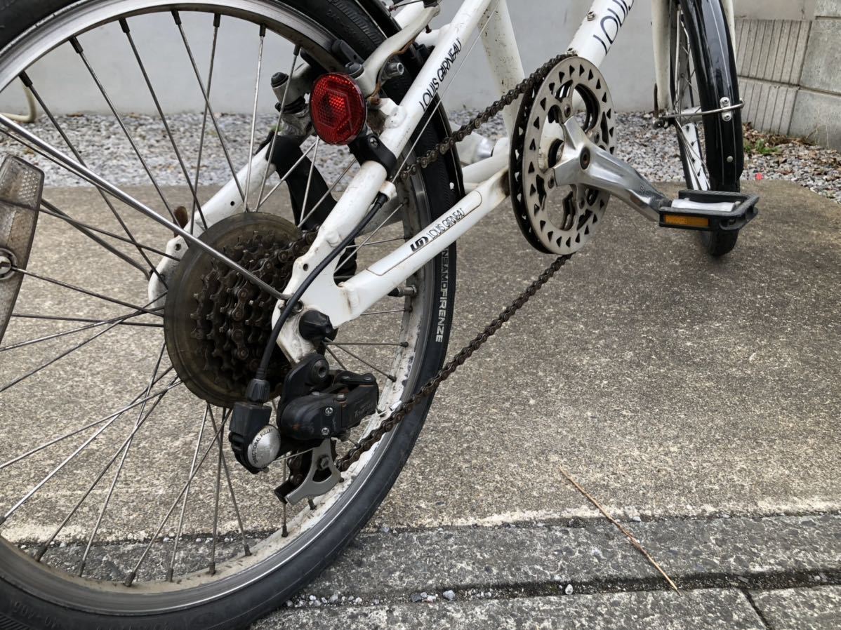 ミニベロ LOUIS GARNEAU MV1 ホワイト 【公式通販】