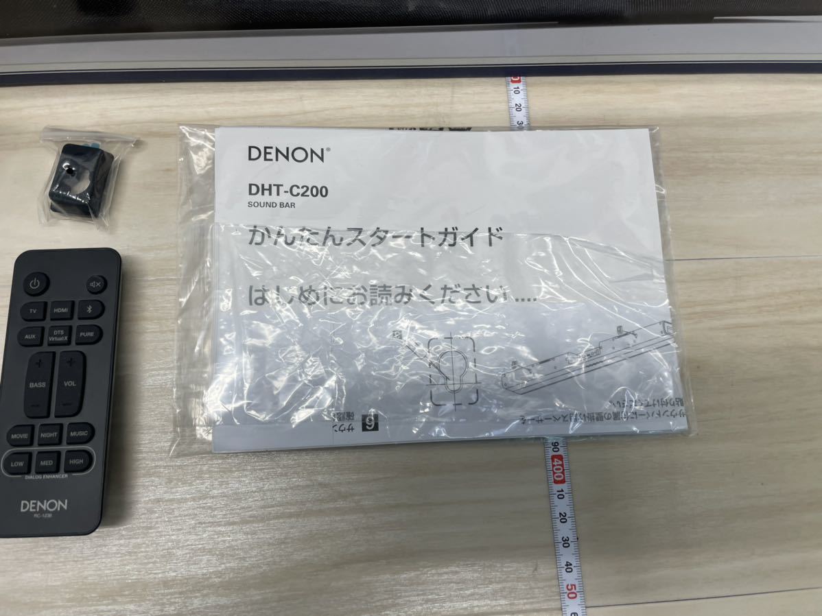 DENON DHT-C200 2021年製 サウンドバー DENON デノンサウンドバー DHT