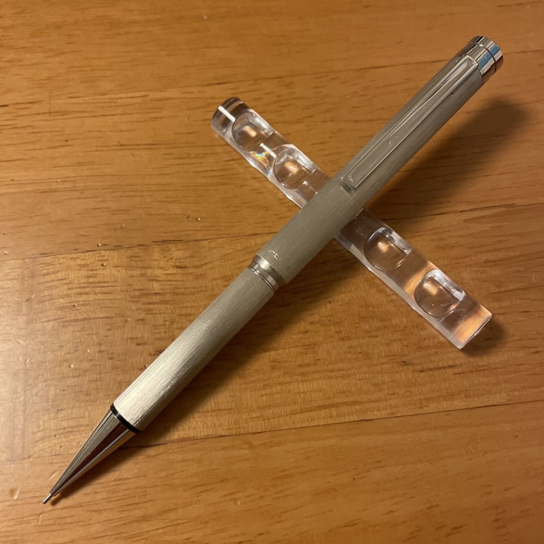 新品 廃盤 シャチハタ アートライン シャーペン 0.5mm ヘアライン加工