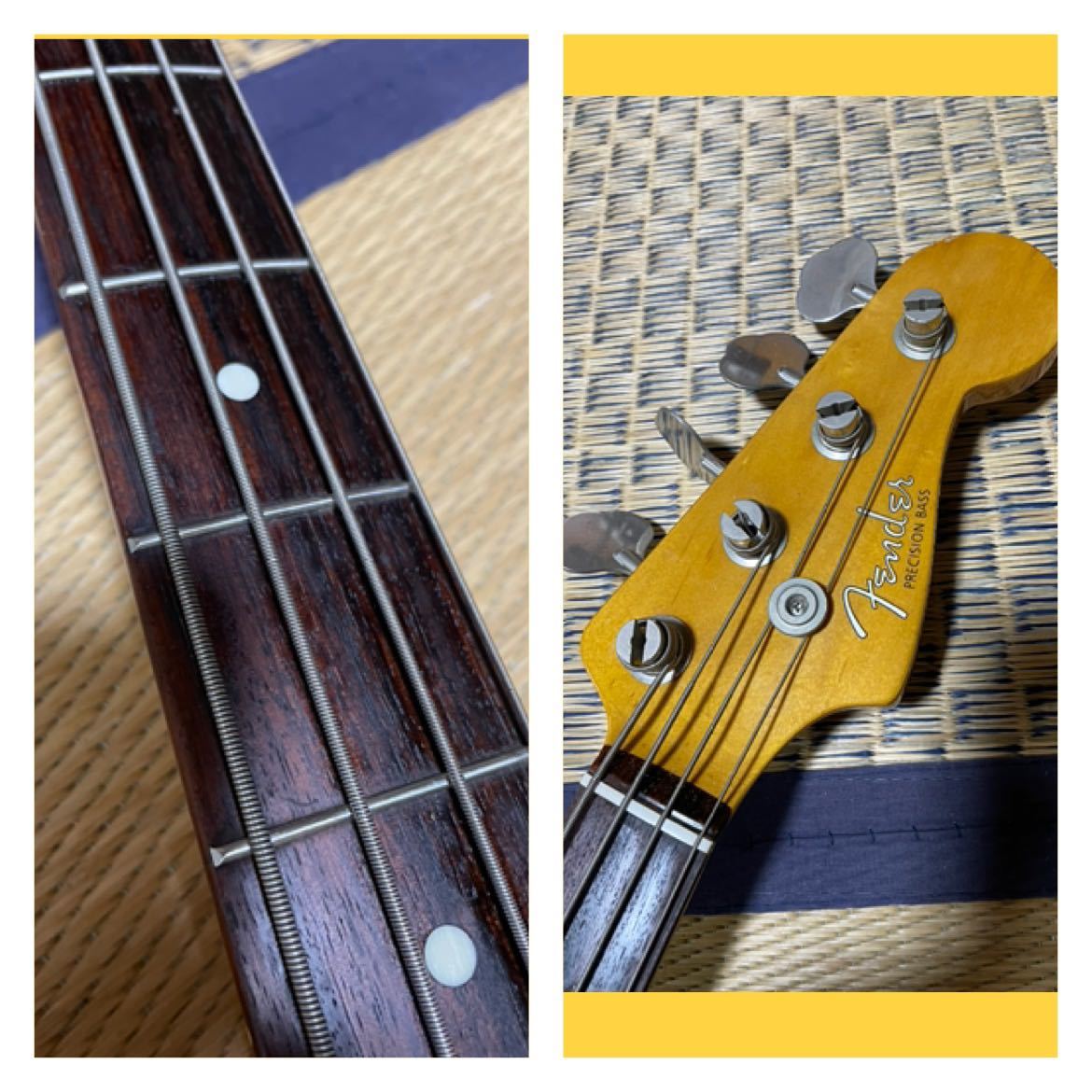 Fender JAPAN PB62-US ボディラッカー再塗装 レリック Japan Vintage 