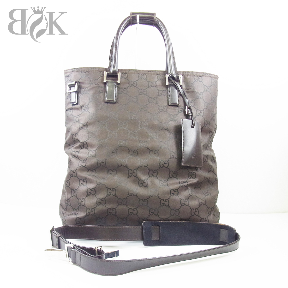 GUCCI グッチ 2Way ショルダーバッグ ナイロントート 012・0380■