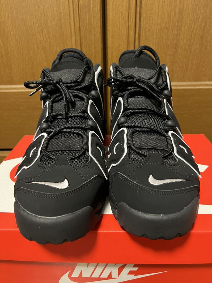 美品！Air More Uptempo - サイズ: 10 (US) / NIKE AIR MORE UPTEMPO (PS) PEACE LOVE BASKETBALL BLUE-YELLOW