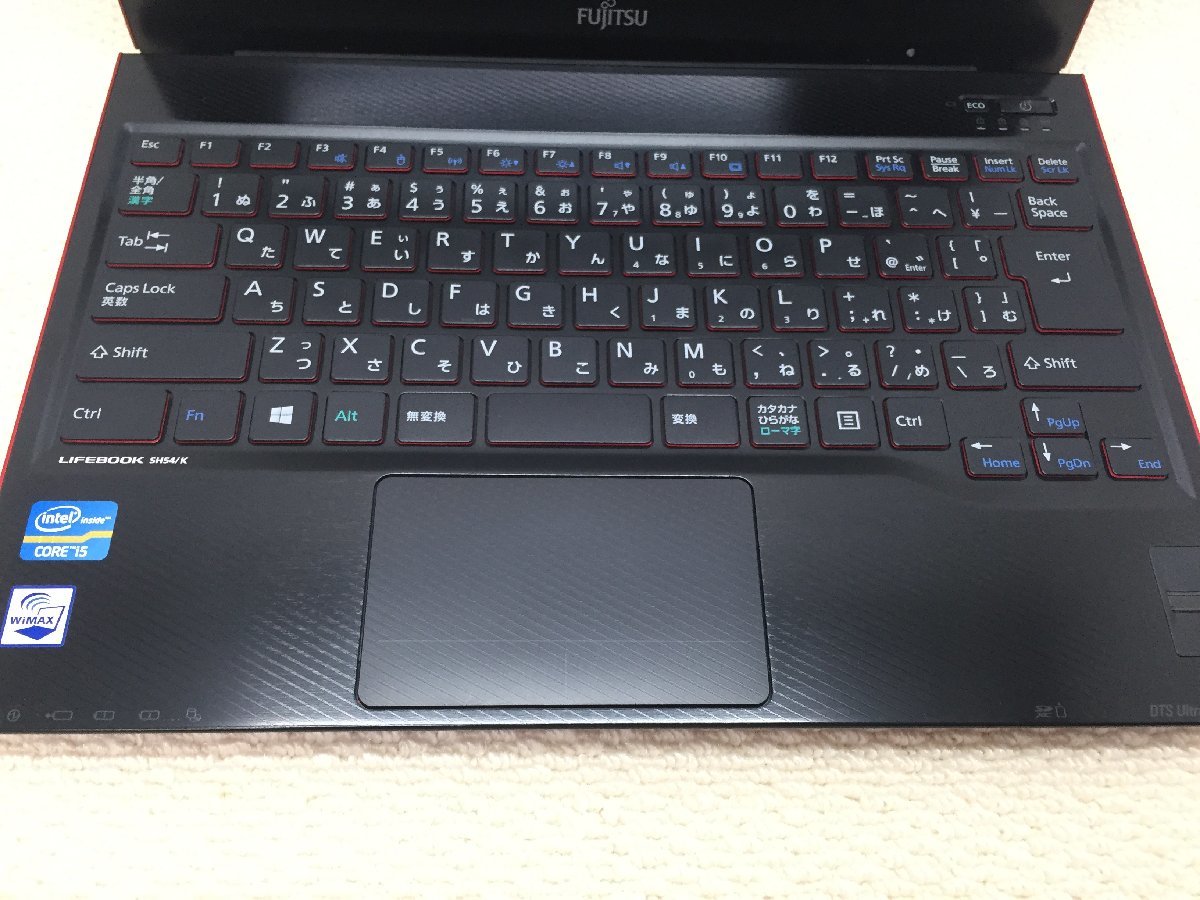 ジャンク!FUJITSU ジャンク!FUJITSU SH54/G○Core i3-2350M 2.3G 4G 