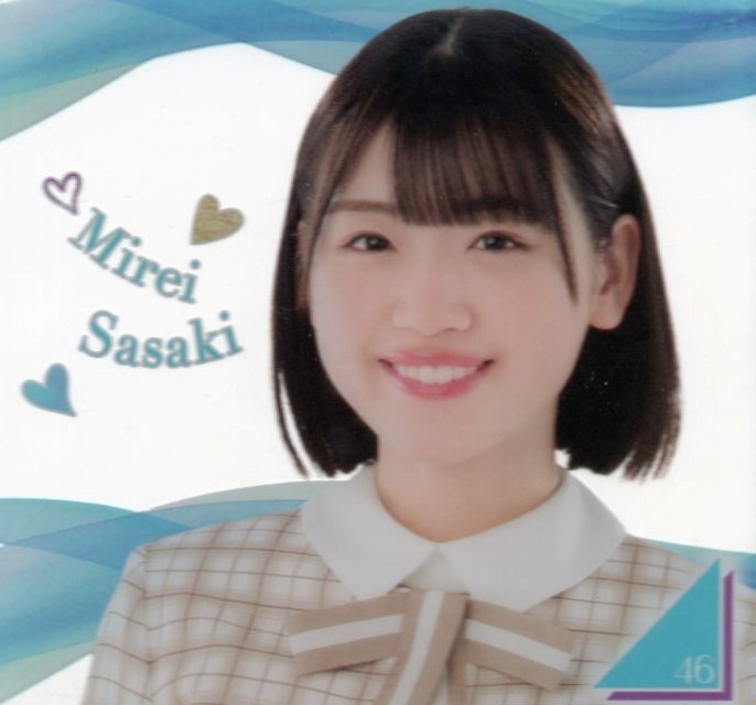 日向坂46 佐々木美鈴 アクリルコースター ワンコイン(タレントグッズ  