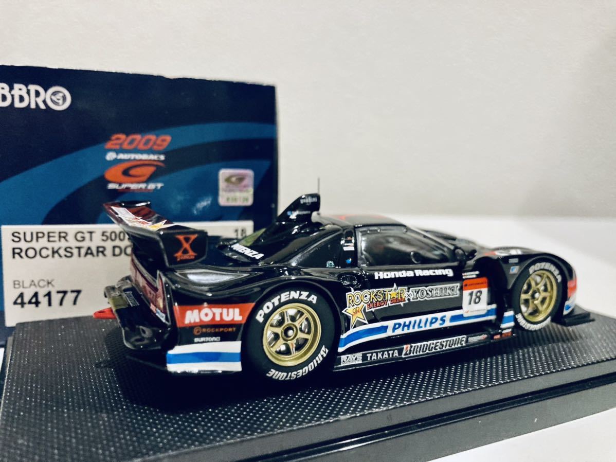 未開封美品1⁄43 エブロ 童夢ホンダ NSX YOSIKI 2009 未開封美品