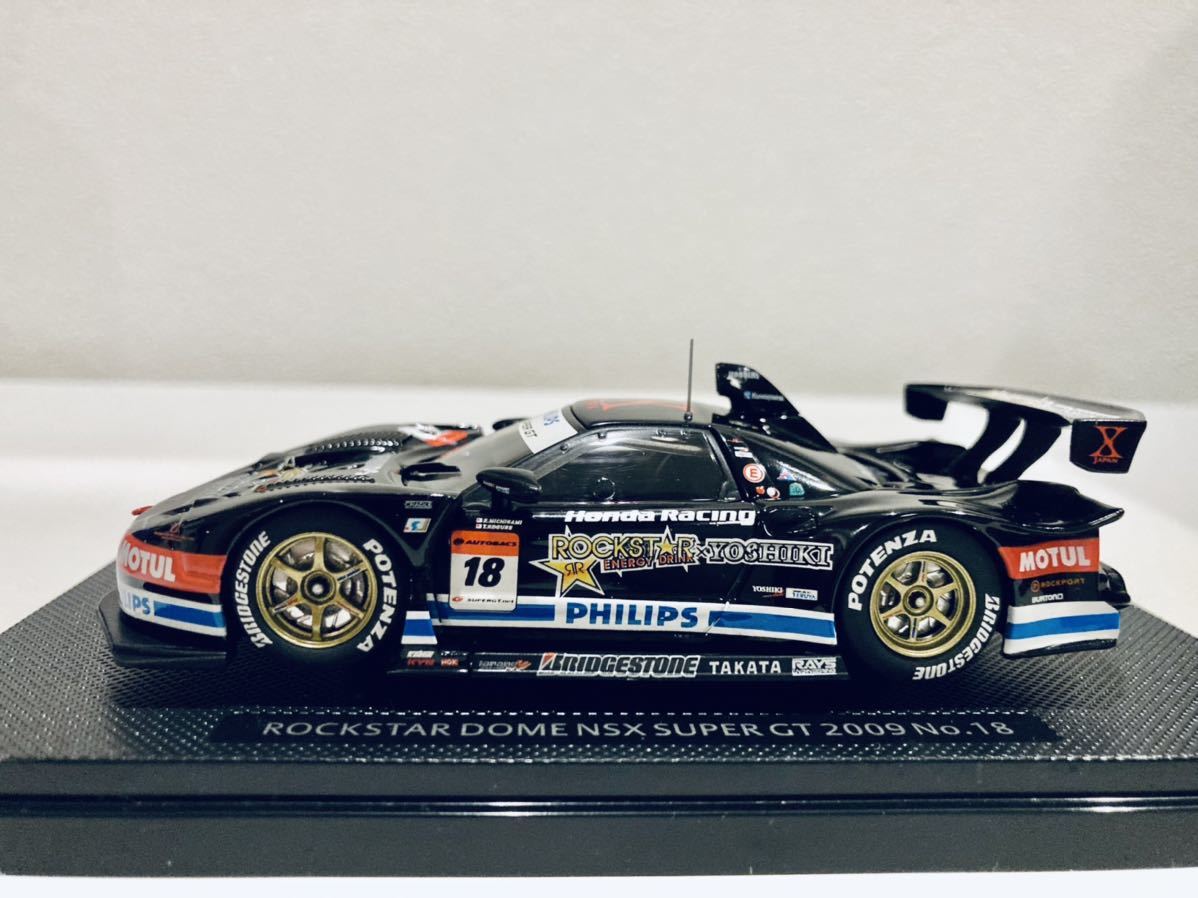 未開封美品1⁄43 エブロ 童夢ホンダ NSX YOSIKI 2009 未開封美品