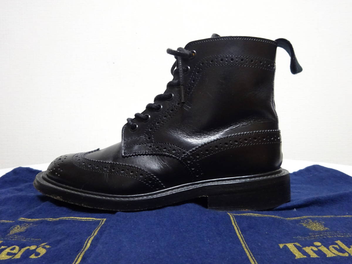 Tricker`s トリッカーズ L5411 カントリーブーツ フルブローグブーツ 
