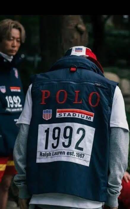 ラルフローレン 1992 東京スタジアム ベスト Tokyo Stadium vest M 