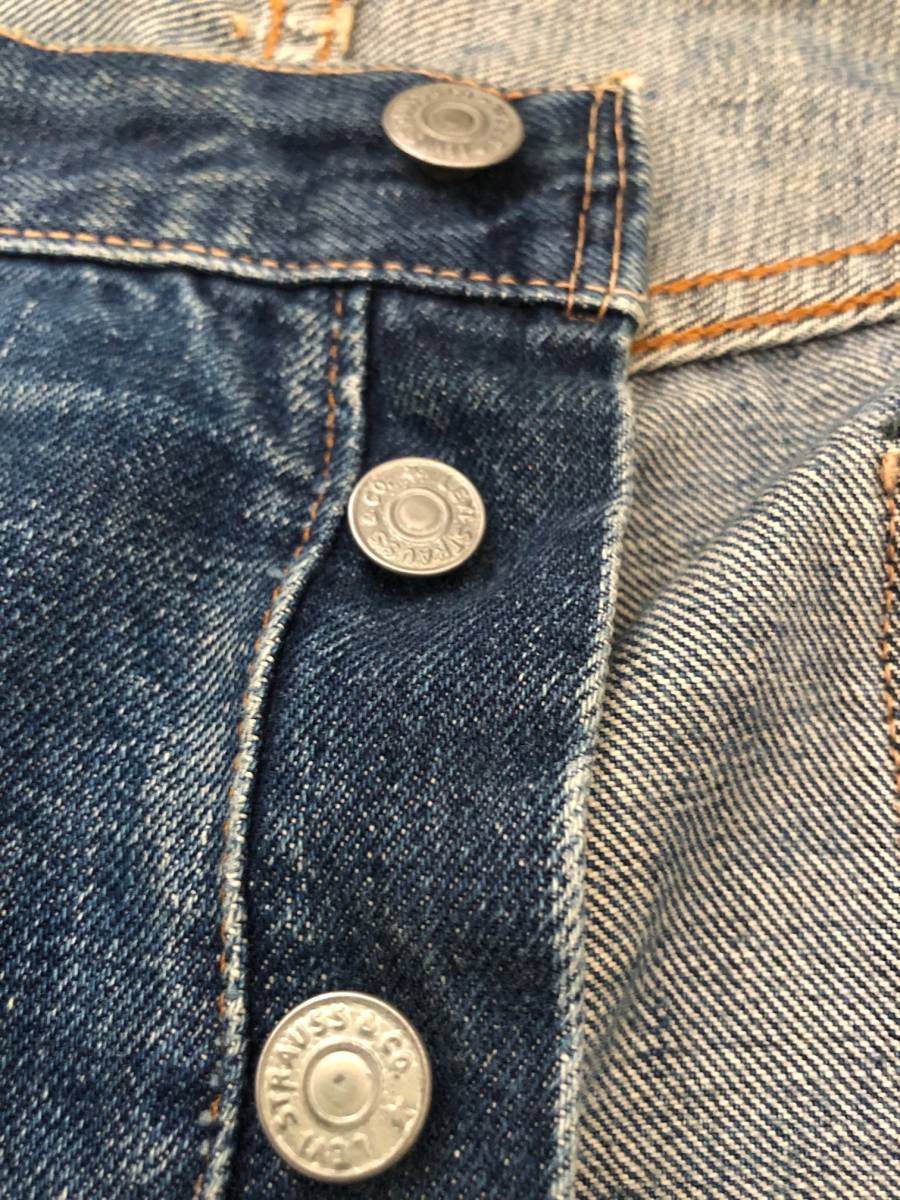 60S LEVIS リーバイス501 BIGE 足長R 刻印8 裾ユニオンスペシャル