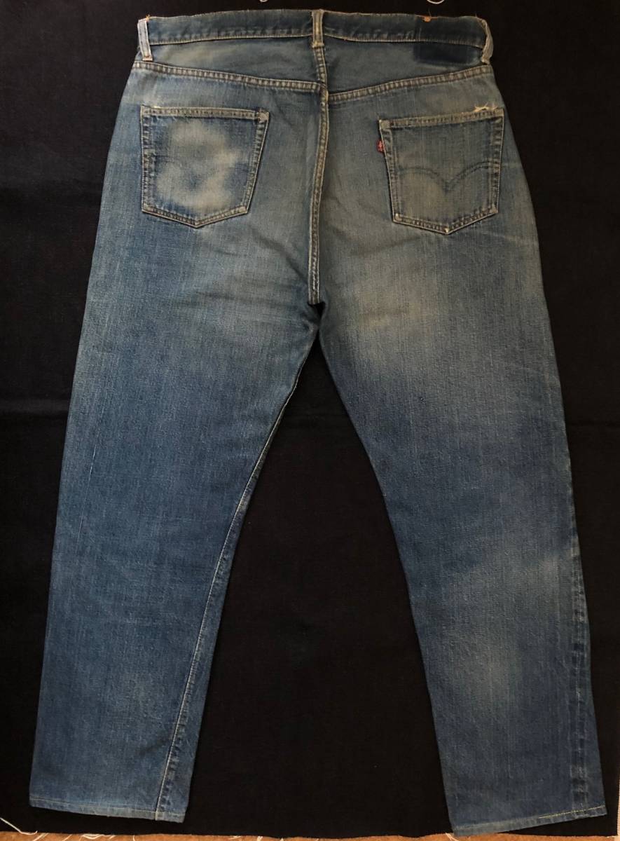 60S LEVIS リーバイス501 BIGE 足長R 刻印8 裾ユニオンスペシャル