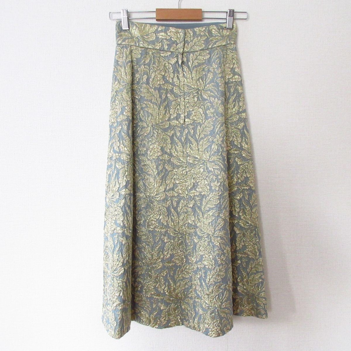 美品 Dolce & Gabbana ドルチェ&ガッバーナ ボタニカル柄 シルク