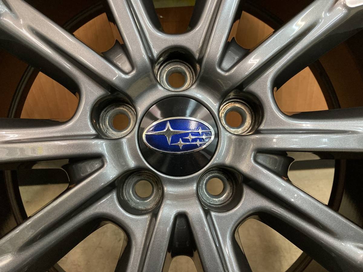 スバル XV GTE 純正 17インチ アルミ ホイール 7J +55 5穴 PCD100